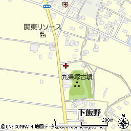 千葉県富津市下飯野772周辺の地図