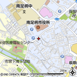 神奈川県南足柄市関本497周辺の地図