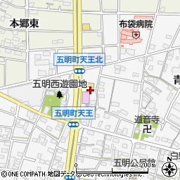 〒483-8248 愛知県江南市五明町天王の地図