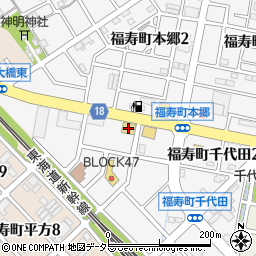 赤から岐阜羽島店周辺の地図