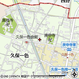 愛知県小牧市久保一色3057周辺の地図