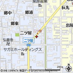 愛知県一宮市小信中島萱場14周辺の地図