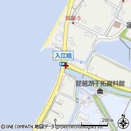 入江橋周辺の地図