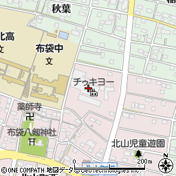 愛知県江南市北山町西150周辺の地図