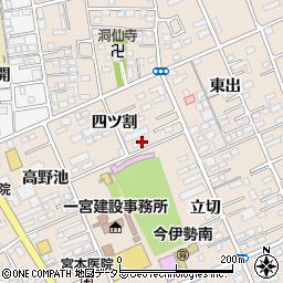 愛知県一宮市今伊勢町本神戸四ツ割24-4周辺の地図
