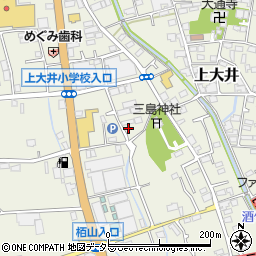 神奈川県足柄上郡大井町上大井327周辺の地図