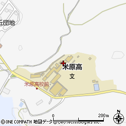 滋賀県立米原高等学校周辺の地図