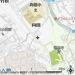 神奈川県南足柄市向田496周辺の地図