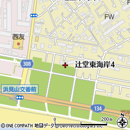 神奈川県藤沢市辻堂東海岸4丁目5周辺の地図