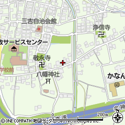 滋賀県米原市三吉520周辺の地図