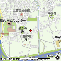 滋賀県米原市三吉523周辺の地図