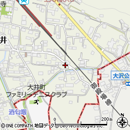 神奈川県足柄上郡大井町上大井966周辺の地図