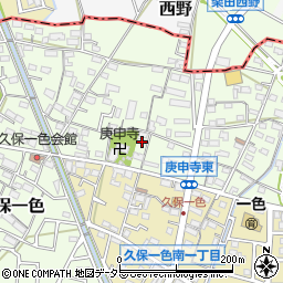 愛知県小牧市久保一色2824周辺の地図