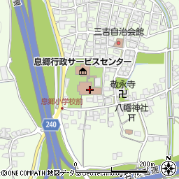 滋賀県米原市三吉570周辺の地図