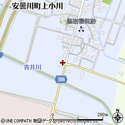 滋賀県高島市安曇川町上小川426周辺の地図