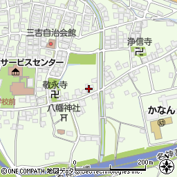 滋賀県米原市三吉518周辺の地図