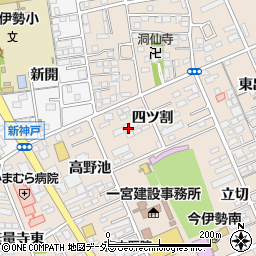 愛知県一宮市今伊勢町本神戸四ツ割16周辺の地図
