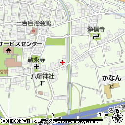 滋賀県米原市三吉506周辺の地図