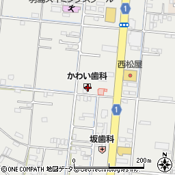 岐阜県羽島市竹鼻町狐穴1123周辺の地図