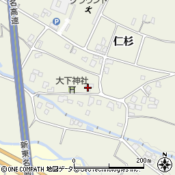 静岡県御殿場市仁杉165周辺の地図