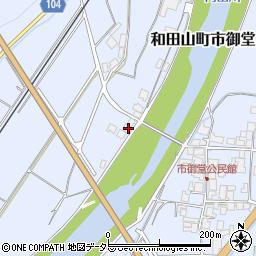 兵庫県朝来市和田山町市御堂470周辺の地図