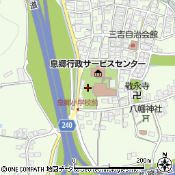 滋賀県米原市三吉583周辺の地図