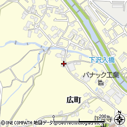 神奈川県南足柄市広町周辺の地図