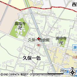愛知県小牧市久保一色3179周辺の地図
