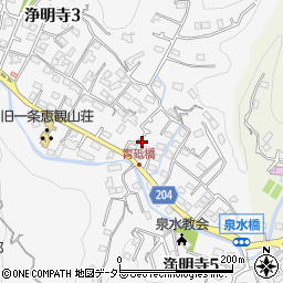 金沢鎌倉線周辺の地図