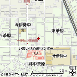 愛知県一宮市今伊勢町宮後東茶原8-2周辺の地図