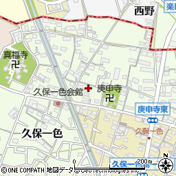 愛知県小牧市久保一色3058周辺の地図