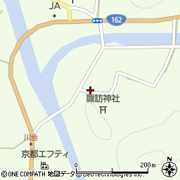京都府南丹市美山町鶴ケ岡宮ノ腰周辺の地図