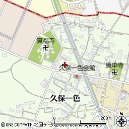 愛知県小牧市久保一色3172周辺の地図