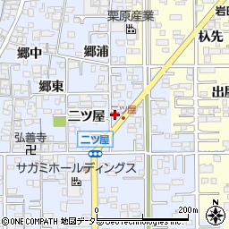 愛知県一宮市小信中島萱場12周辺の地図