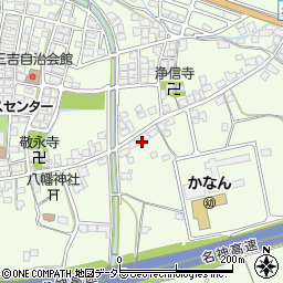 滋賀県米原市三吉113周辺の地図