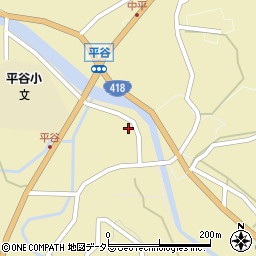 長野県下伊那郡平谷村1059周辺の地図