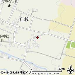 静岡県御殿場市仁杉217周辺の地図