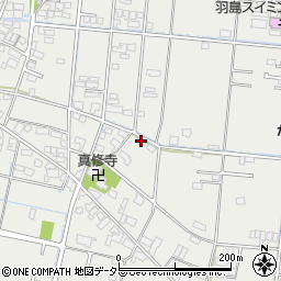 岐阜県羽島市竹鼻町狐穴823-1周辺の地図