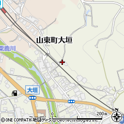 兵庫県朝来市山東町大垣489周辺の地図