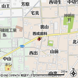愛知県一宮市春明西出31-1周辺の地図