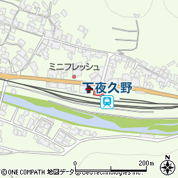 福知山警察署下夜久野駐在所周辺の地図