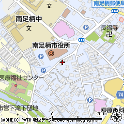 神奈川県南足柄市関本508周辺の地図