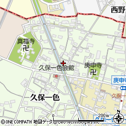 愛知県小牧市久保一色3064周辺の地図