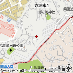 神奈川県横浜市金沢区六浦東1丁目29周辺の地図