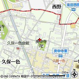 愛知県小牧市久保一色3033周辺の地図