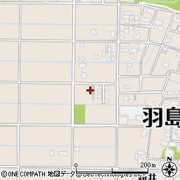 岐阜県羽島市正木町新井104周辺の地図