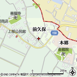 千葉県富津市前久保133周辺の地図
