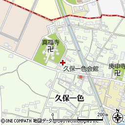 愛知県小牧市久保一色3159周辺の地図