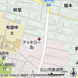 愛知県江南市北山町西173周辺の地図