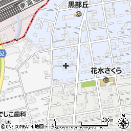 神奈川県平塚市黒部丘30周辺の地図
